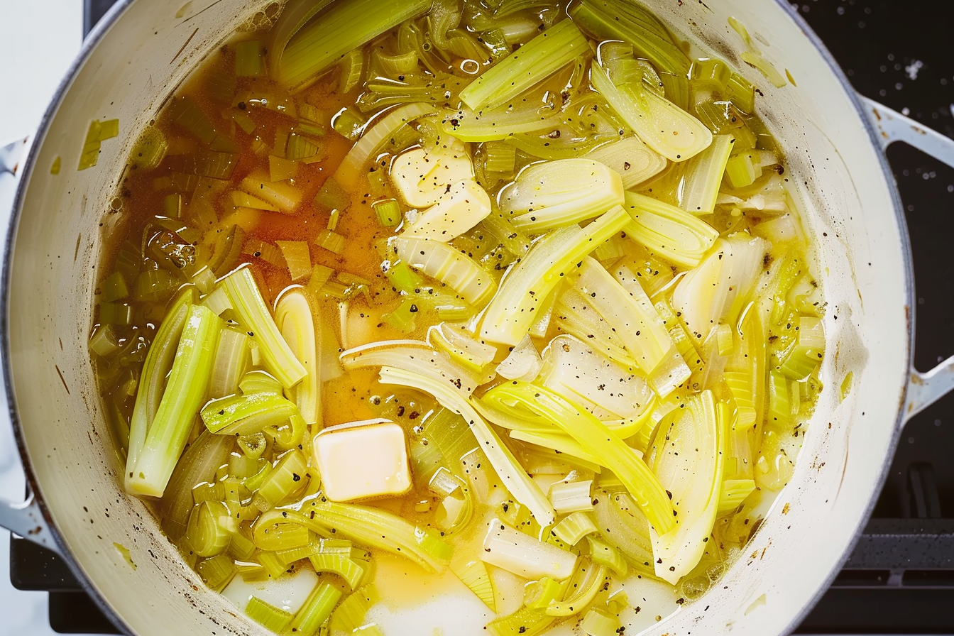 Cozy and Creamy Potato and Leek Soup Recipe 