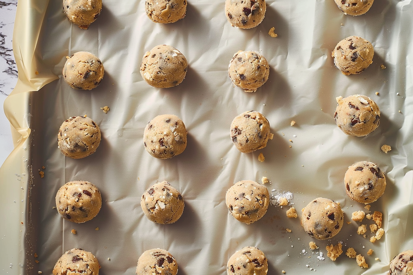 Delicious homemade peanut butter balls covered in chocolate.