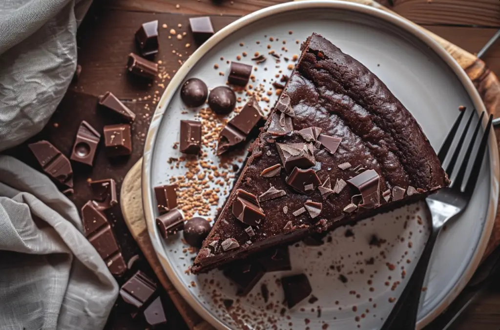 "A delicious and moist one bowl chocolate cake with rich chocolate frosting, perfect for any occasion."