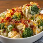 Baked Potato Chicken and Broccoli Casserole