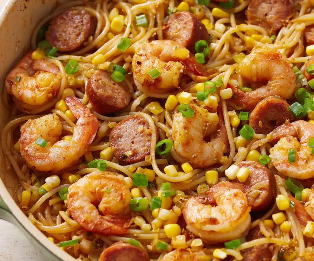 Seafood Boil Noodles Recipe