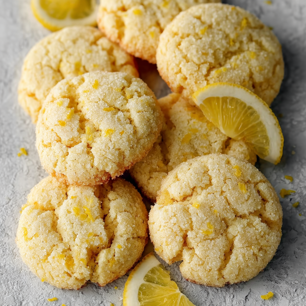 Lemon Sugar Cookies