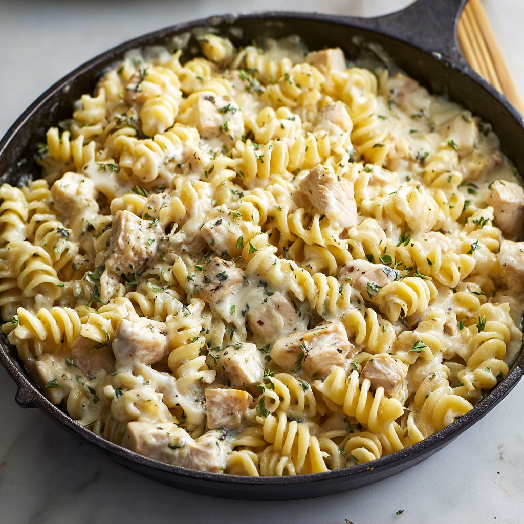 White Cheddar Chicken Pasta