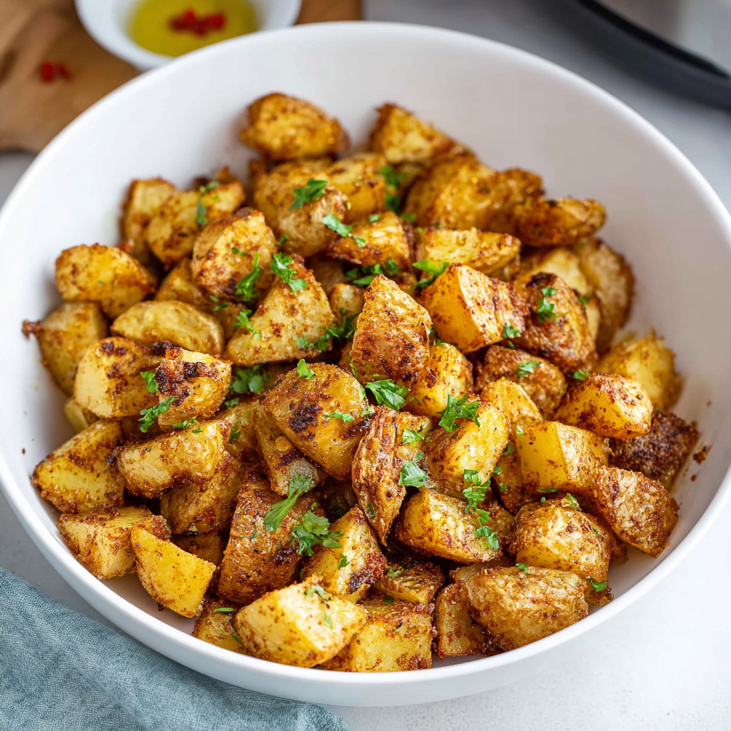 Airfried Potatoes