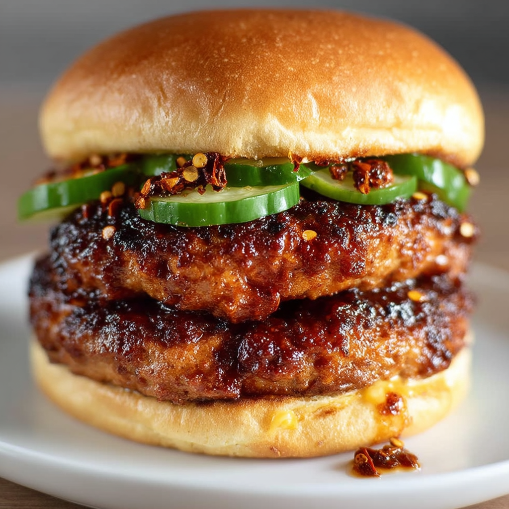 Ground Chicken Burgers