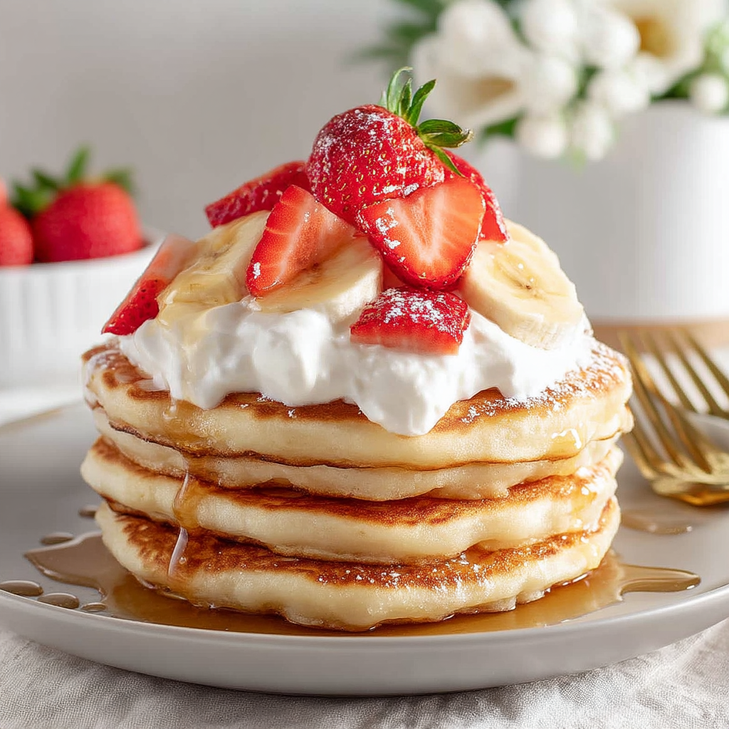 Strawberry Banana Pancake