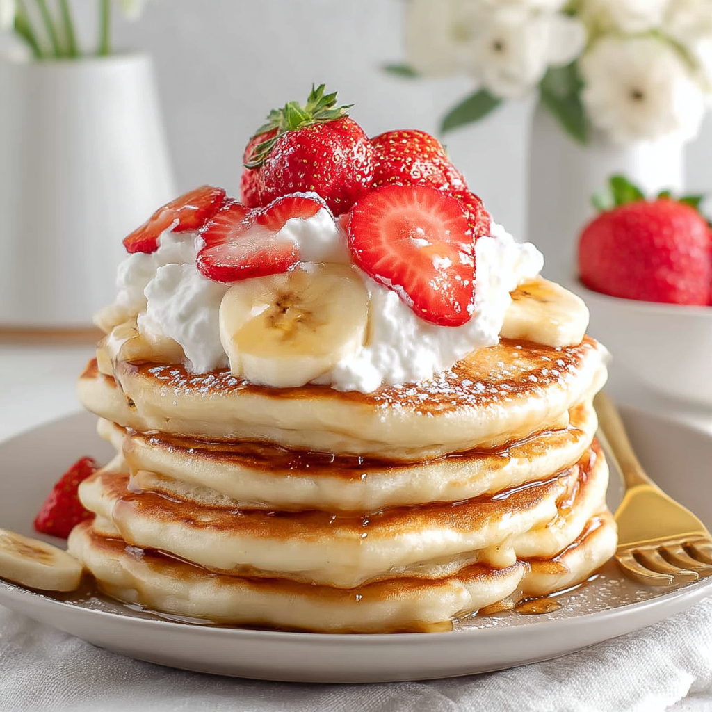 Strawberry Banana Pancake