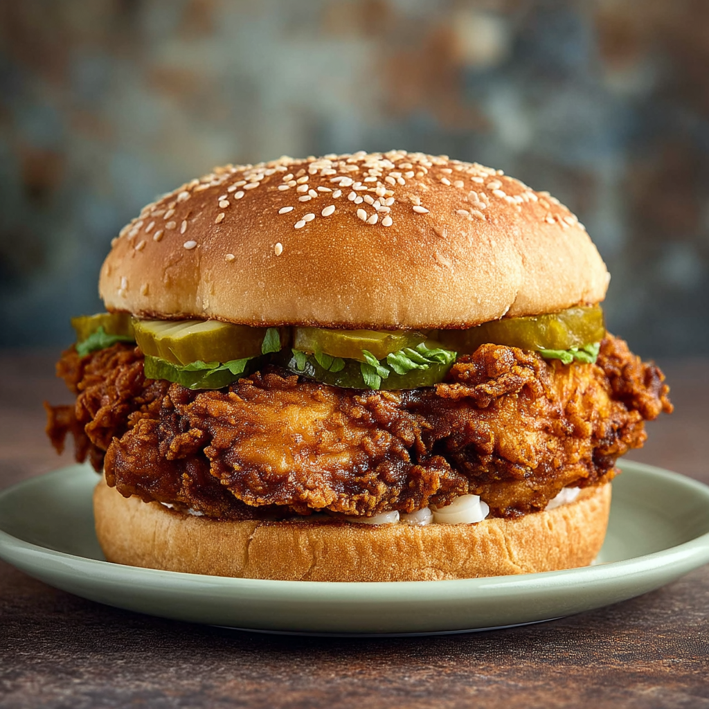 Crispy Chicken Burgers