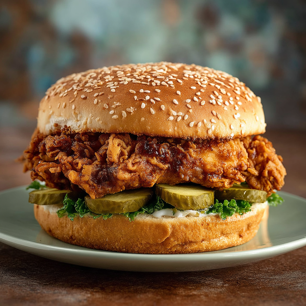 Crispy Chicken Burgers