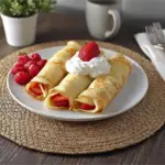 Crepes Recipe with Fruit