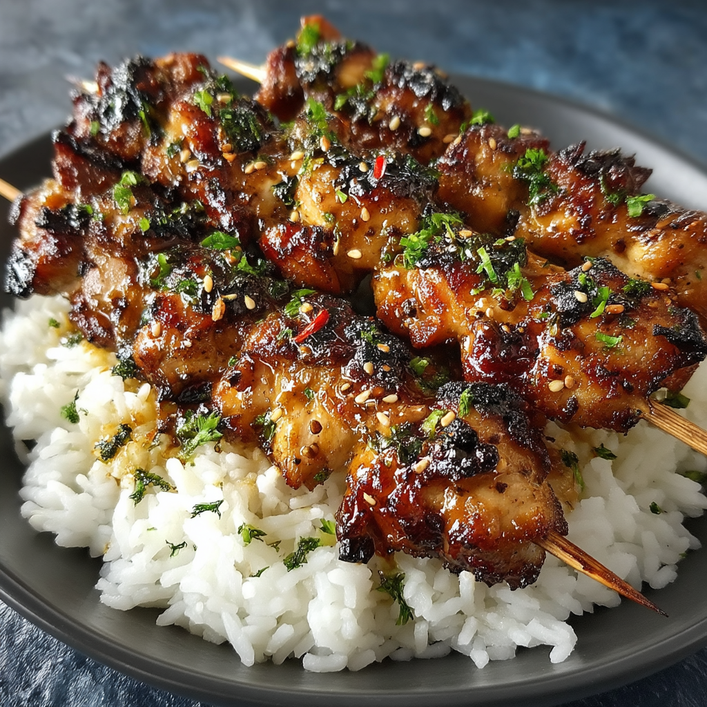 Chicken Teriyaki Skewers