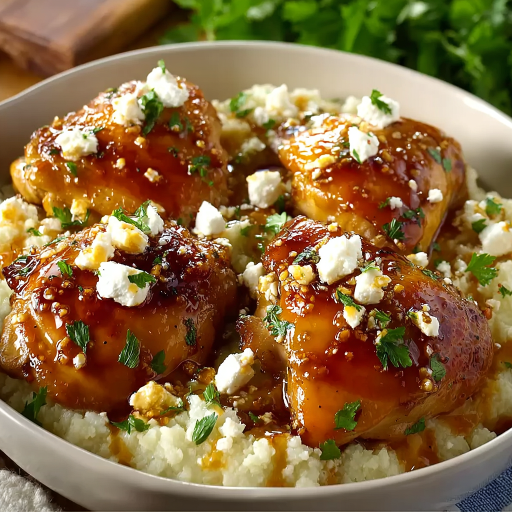Hot Honey Feta Chicken