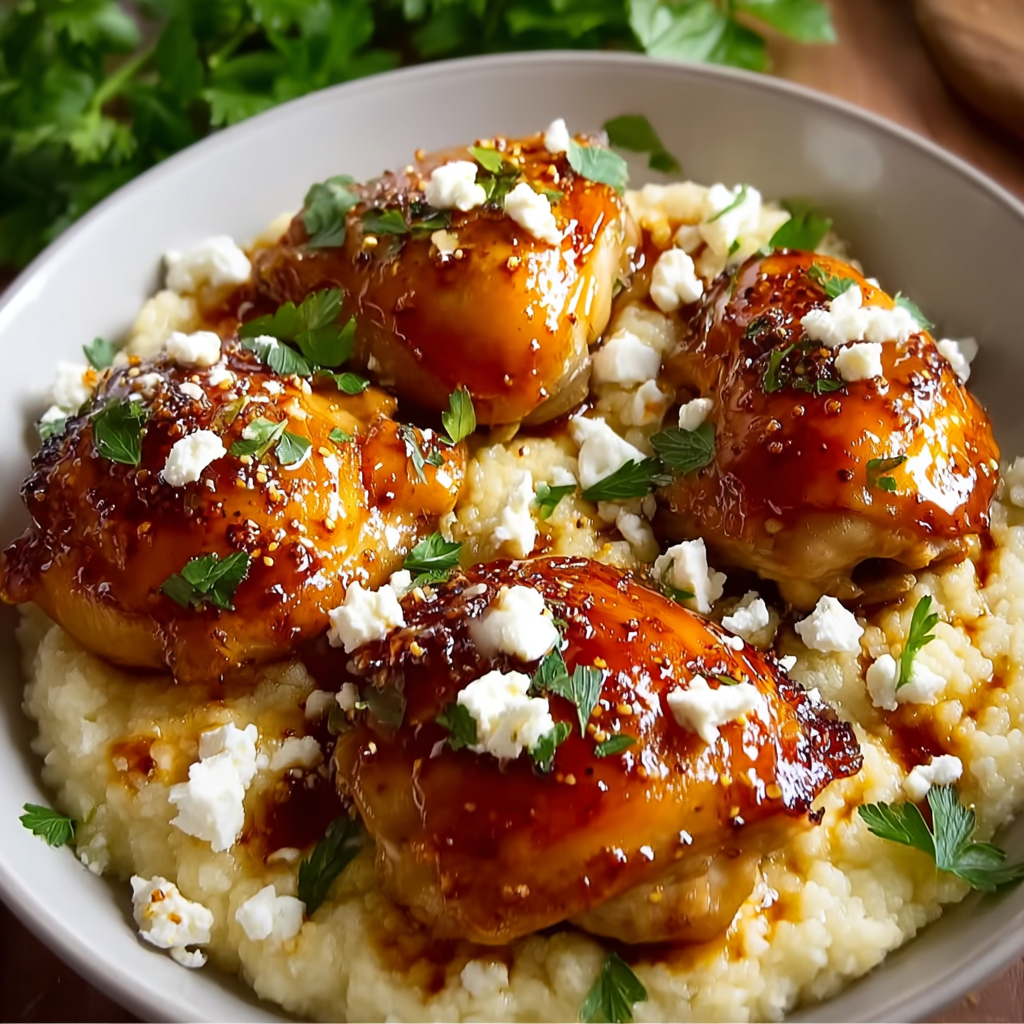 Hot Honey Feta Chicken
