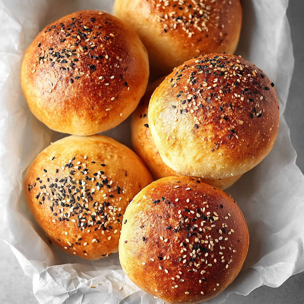 Homemade Hamburger Buns