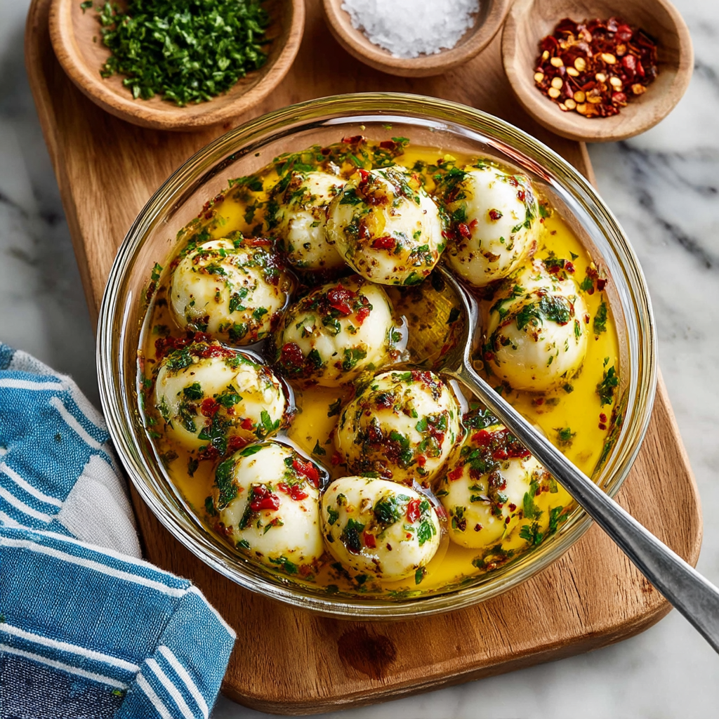 Marinated Mozzarella Balls