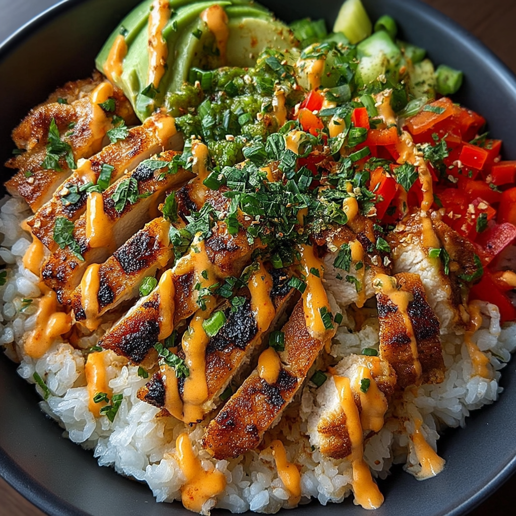 Bang Bang Chicken Bowl Recipe
