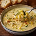 Creamy Corn & Zucchini Chowder