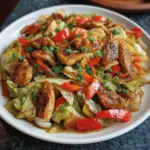 Chinese Chicken Cabbage Stir‑Fry