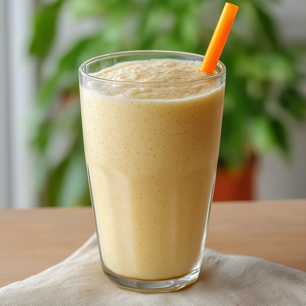 Banana Peach Smoothie