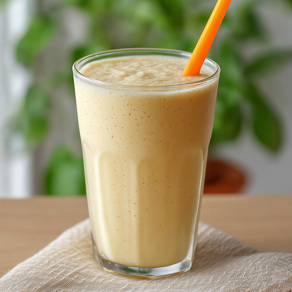 Banana Peach Smoothie