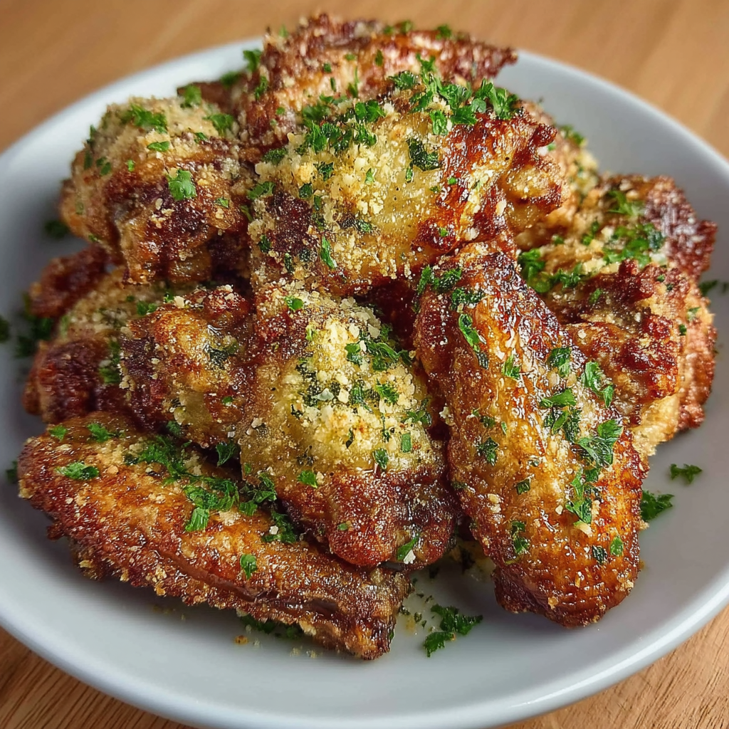 Honey Garlic Parmesan Wings