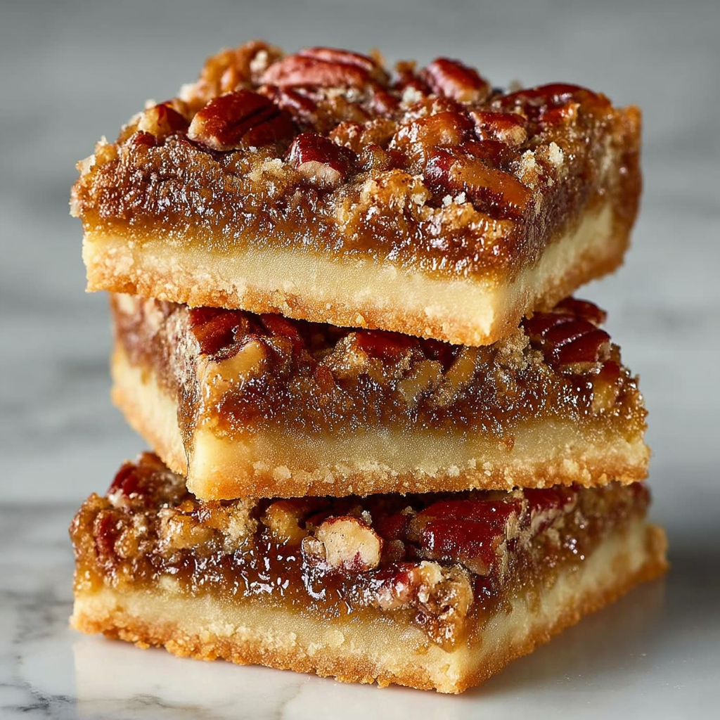 Sweet Pecan Pie Bars Recipe
