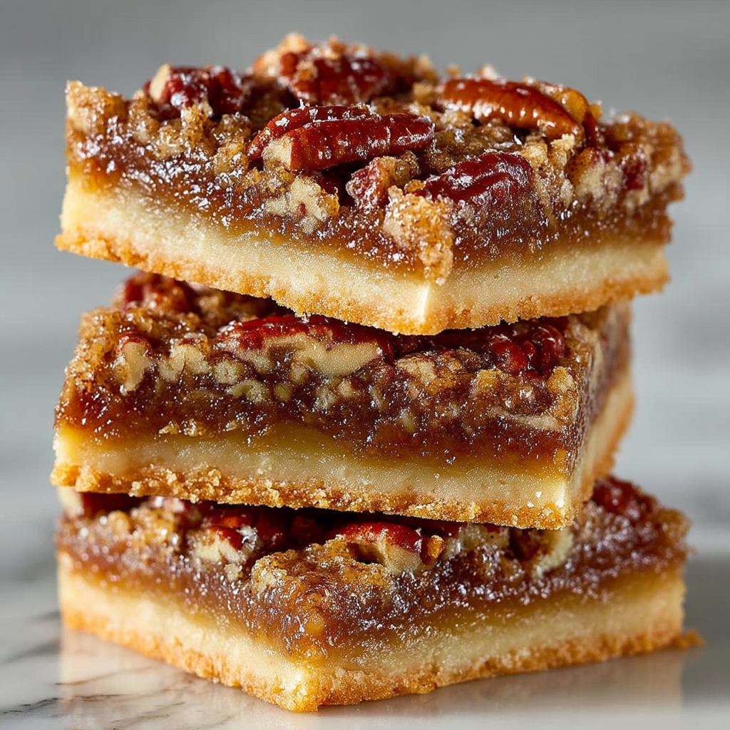 Sweet Pecan Pie Bars Recipe