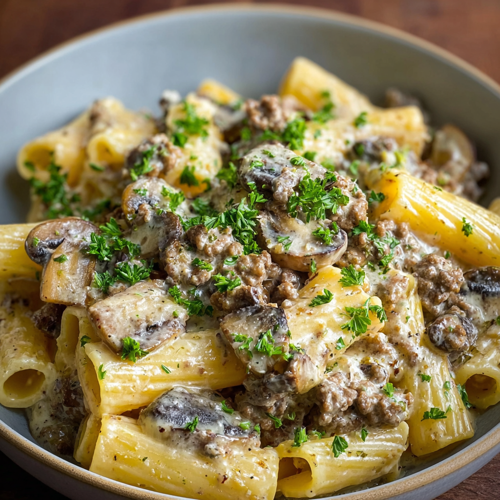 Philly Cheesesteak Pasta