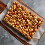 Dark Chocolate and Sea Salt Nut Bars