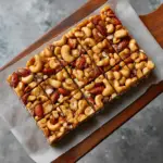 Dark Chocolate and Sea Salt Nut Bars
