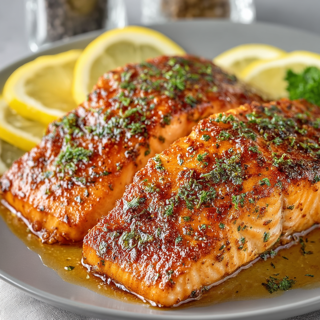 Texas Roadhouse-Style Baked Salmon