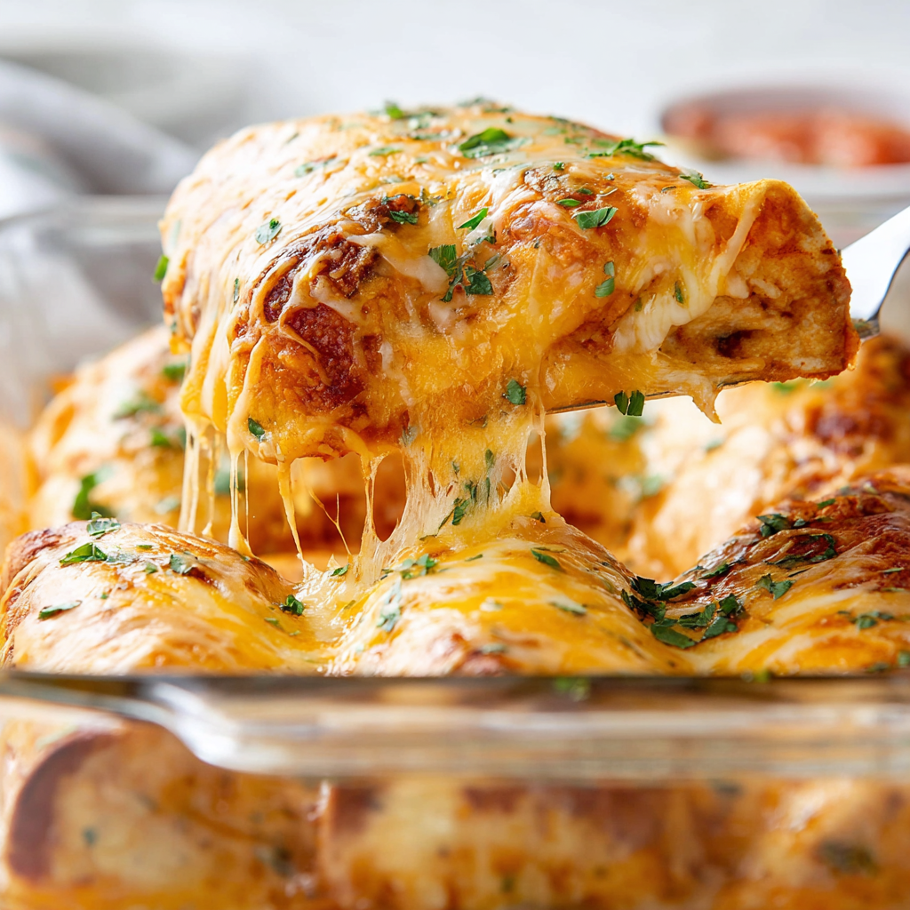Cheesy Baked Burritos