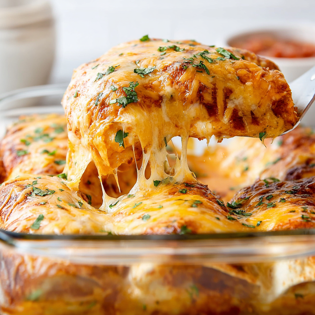 Cheesy Baked Burritos