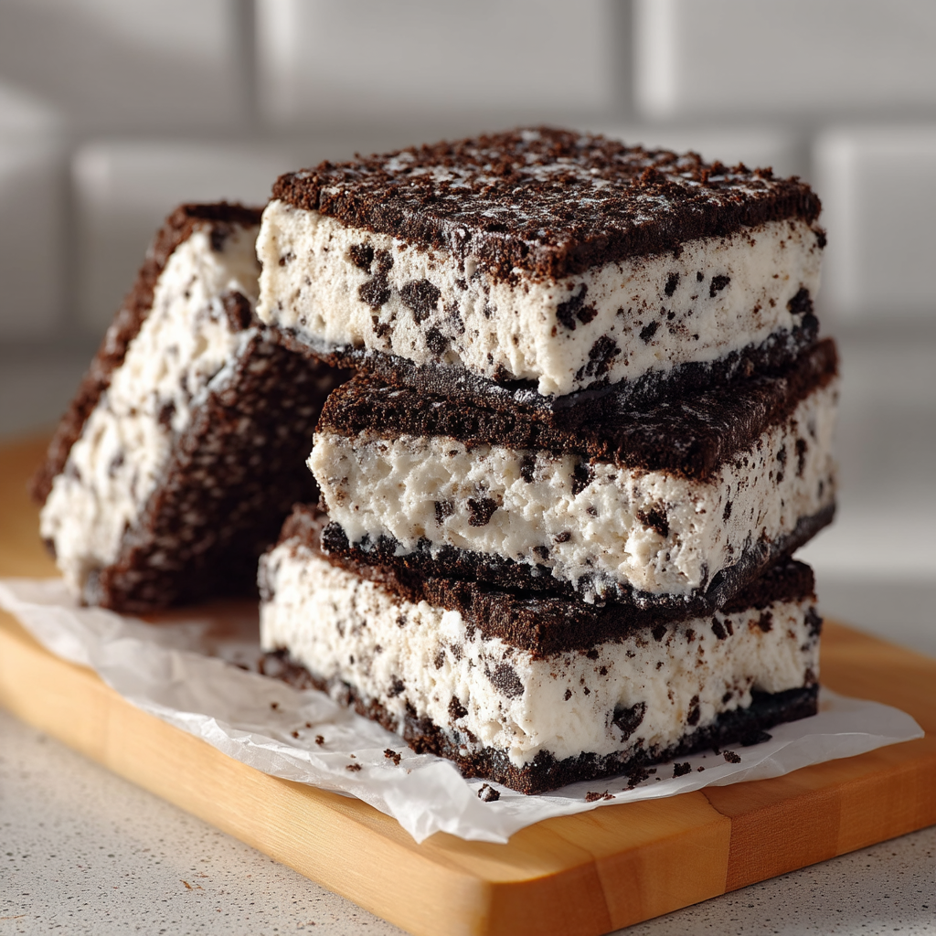 Oreo Ice Cream Sandwiches