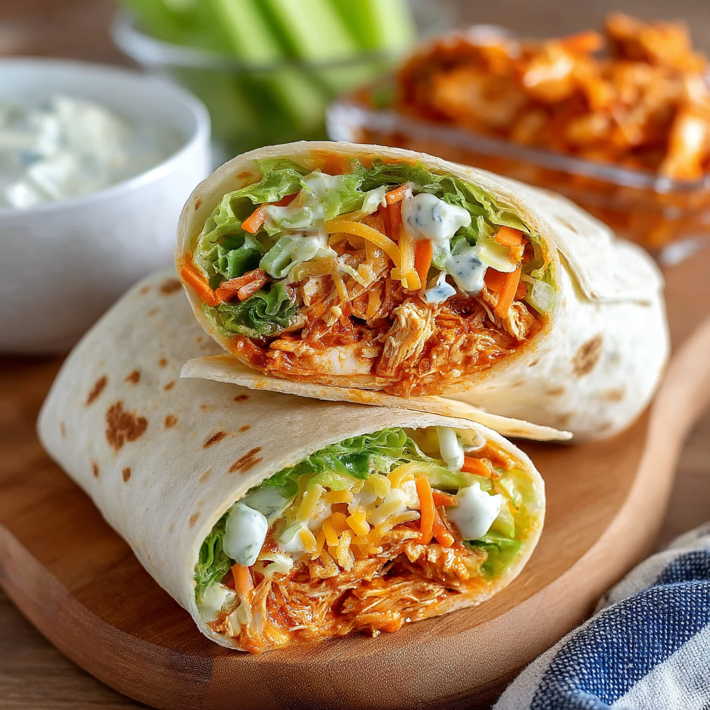 Buffalo Chicken Wraps