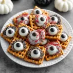 Halloween Pretzel Monster Eyeballs