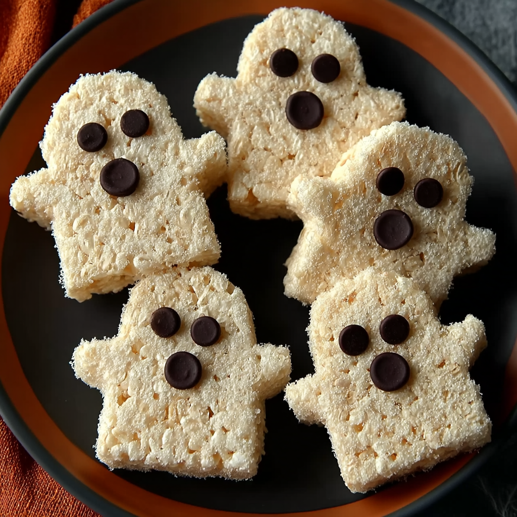 Ghost Crispy Rice Treats
