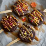 Chocolate Caramel Apple Pops
