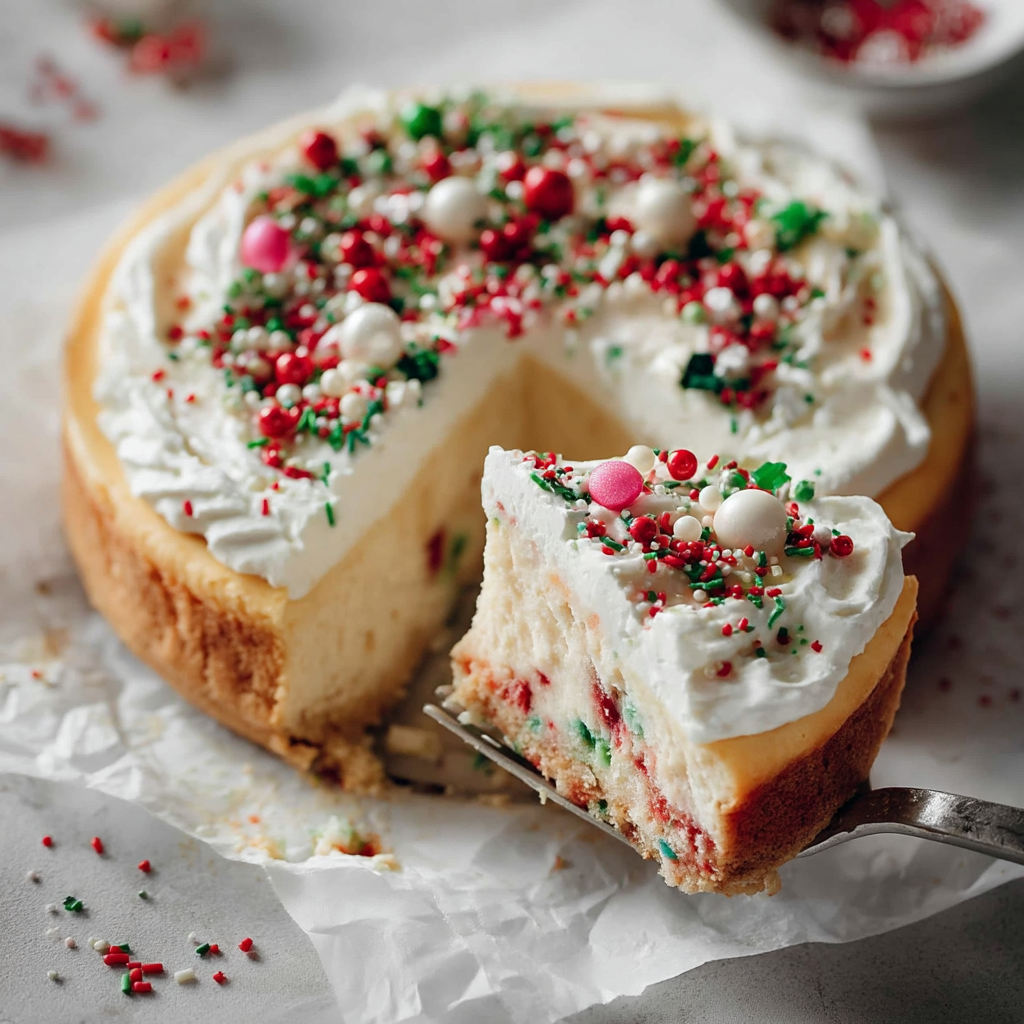 Sugar Cookie Cheesecake