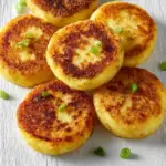 Cheesy Mashed Potato Pancakes