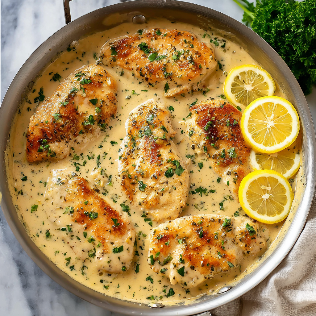 Creamy Garlic Parmesan Chicken