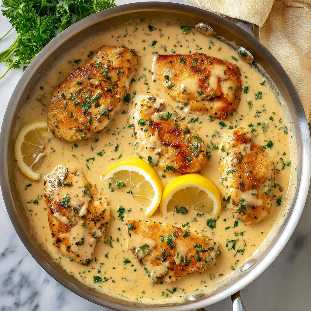 Creamy Garlic Parmesan Chicken