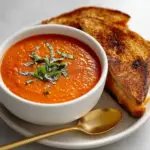 Tomato Soup with Grilled Cheese