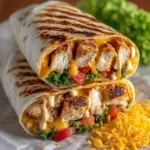 Chipotle Ranch Grilled Chicken Burrito
