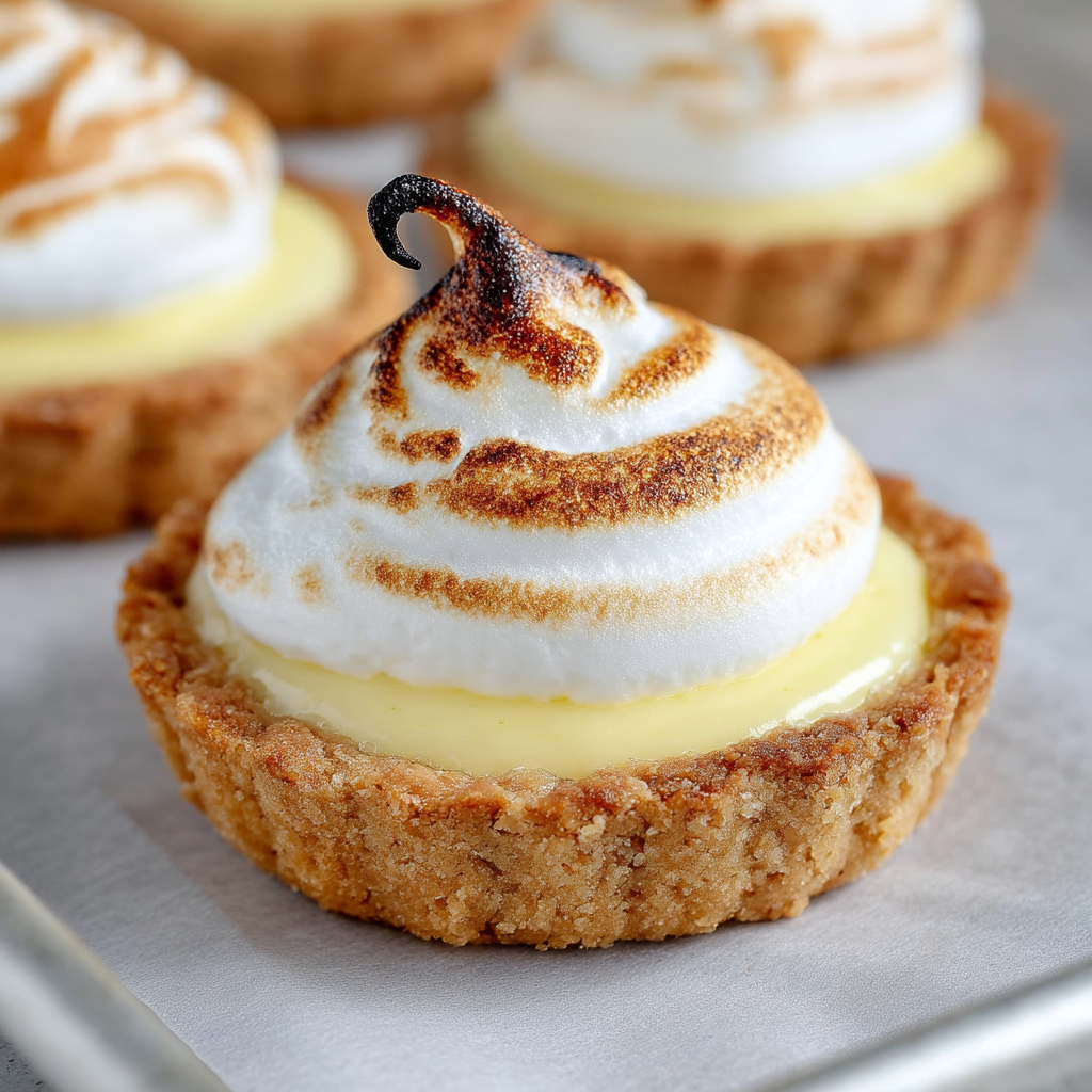 Mini Pie Lemon Meringue Cookies