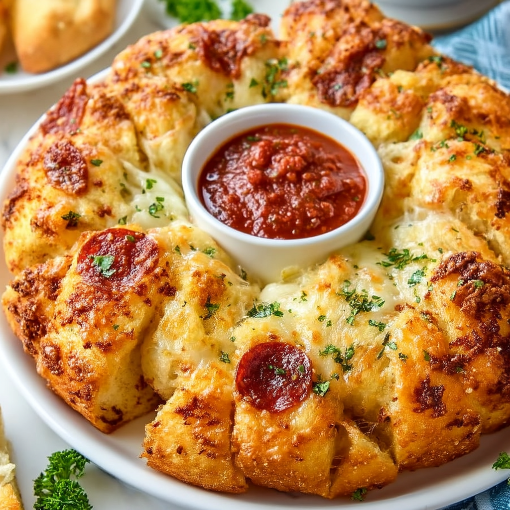 Low Carb Pull Apart Pizza Recipe
