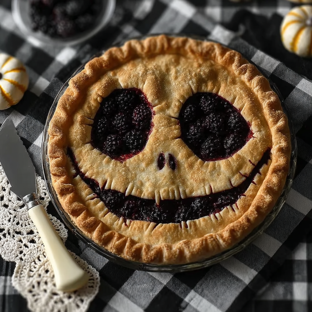 Jack Skellington Halloween Pie