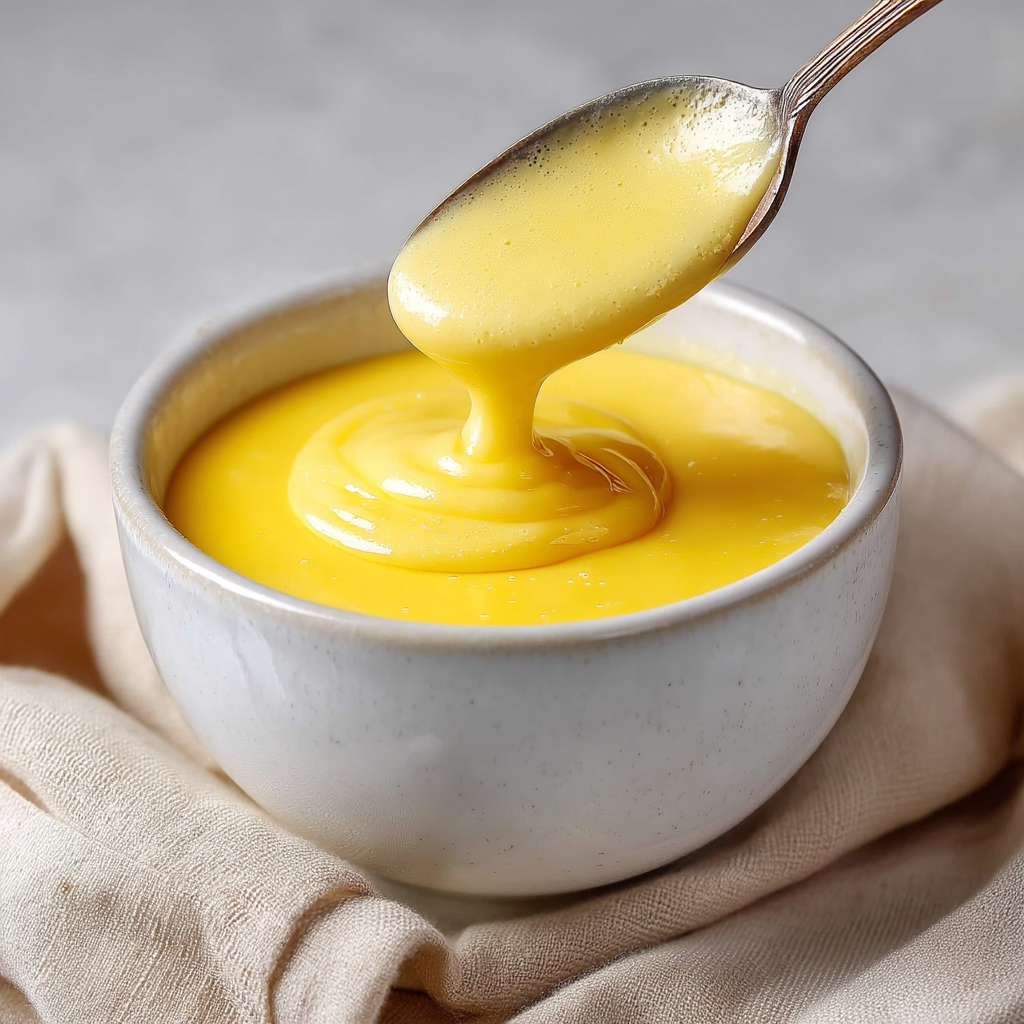 Blender Hollandaise Sauce for Eggs Benedict