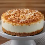 No-Bake Coconut Cheesecake