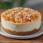 No-Bake Coconut Cheesecake